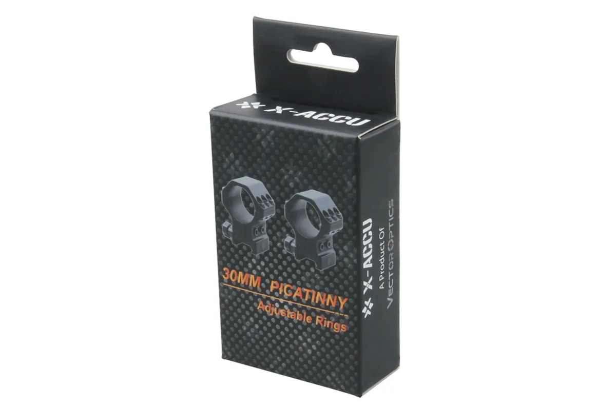 Montura para visor Vector Optics X-ACCU 22 mm/30 mm, ajustable en altura, imagen 2 de 7
