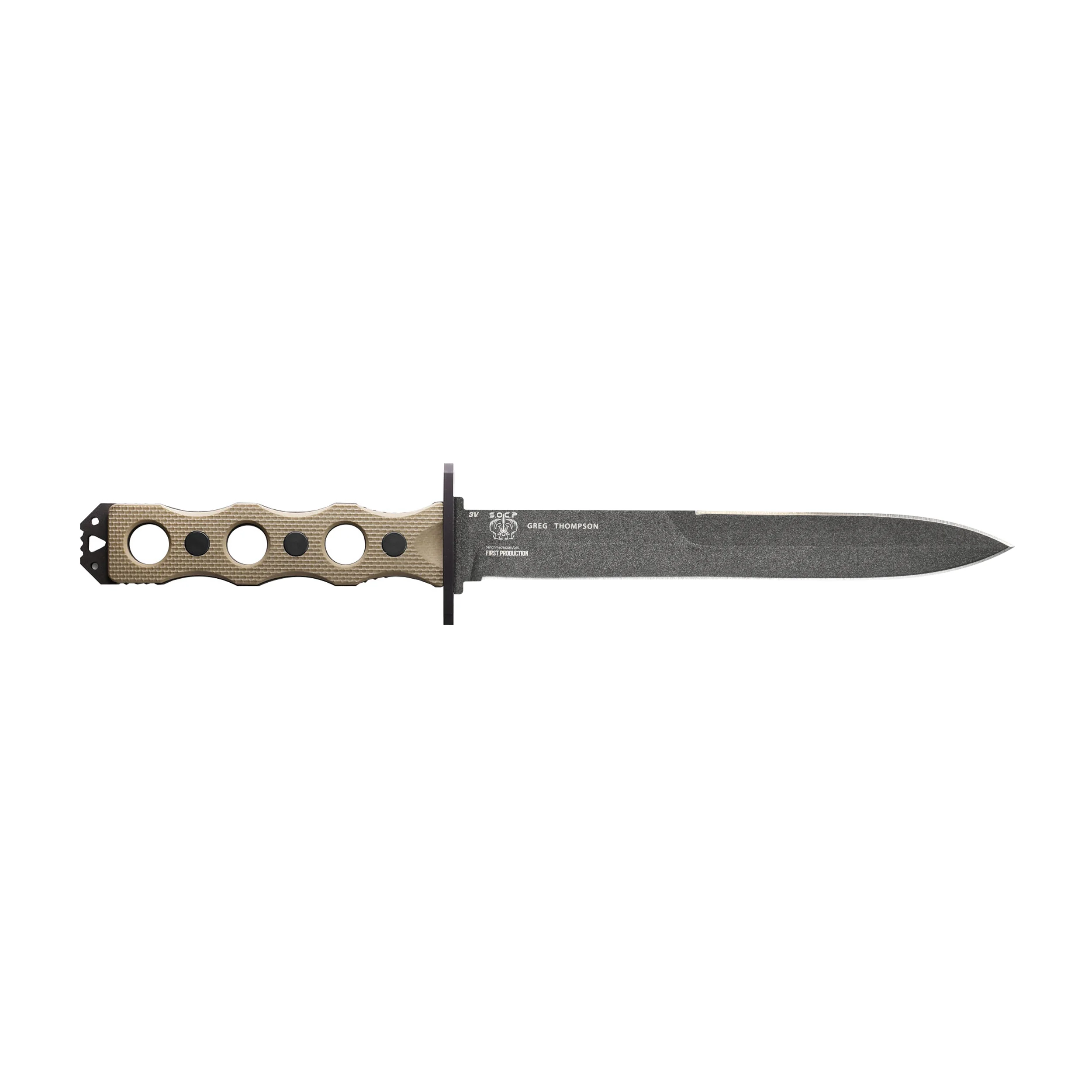 Nóż taktyczny Benchmade 185BK-1 SOCP (185BK-1), zdjęcie 4 z 10