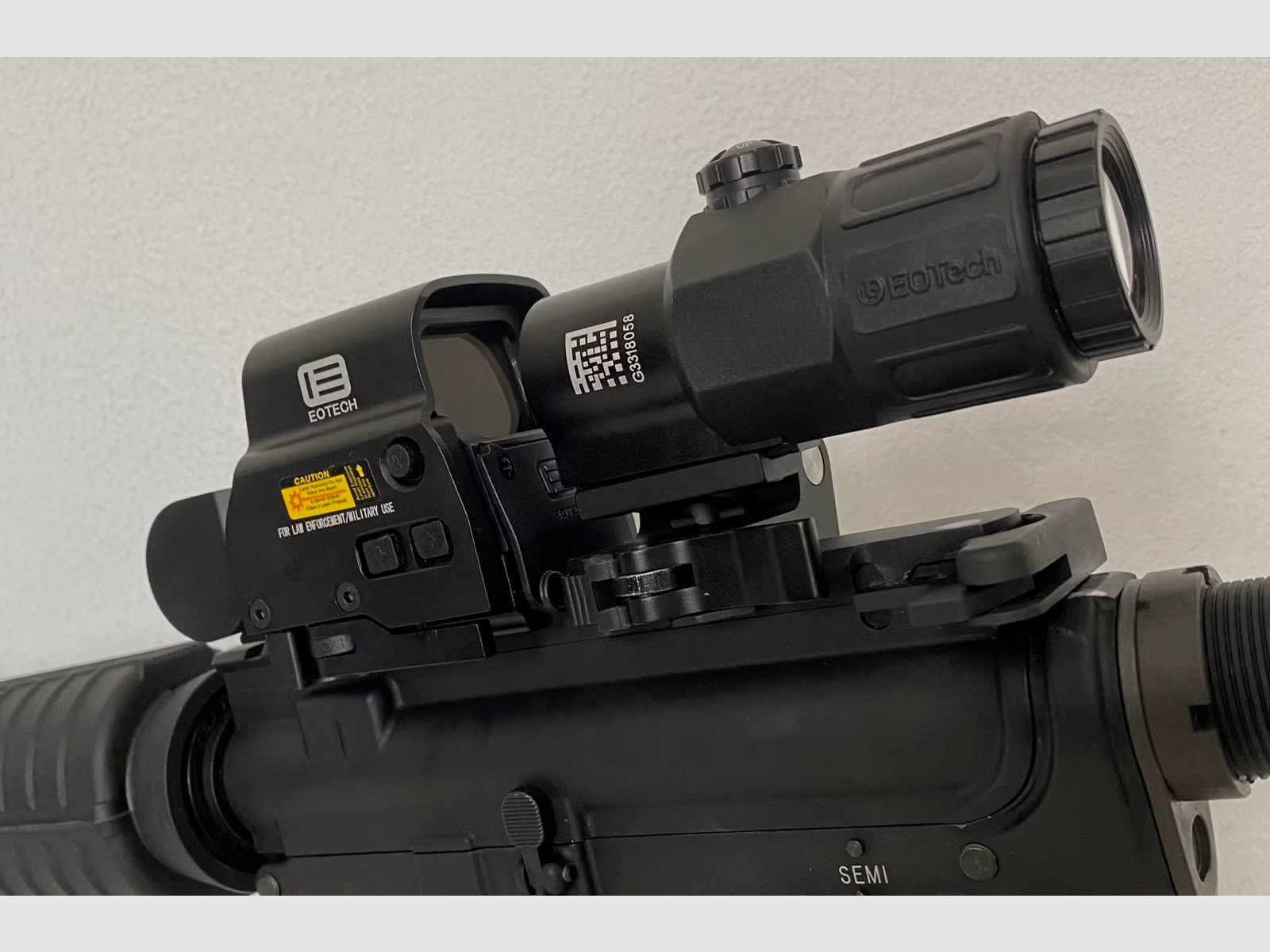 EoTech 558 + G33 Magnifier Teleskop Combo Replica / Clone Red Dot Rotpunktvisier