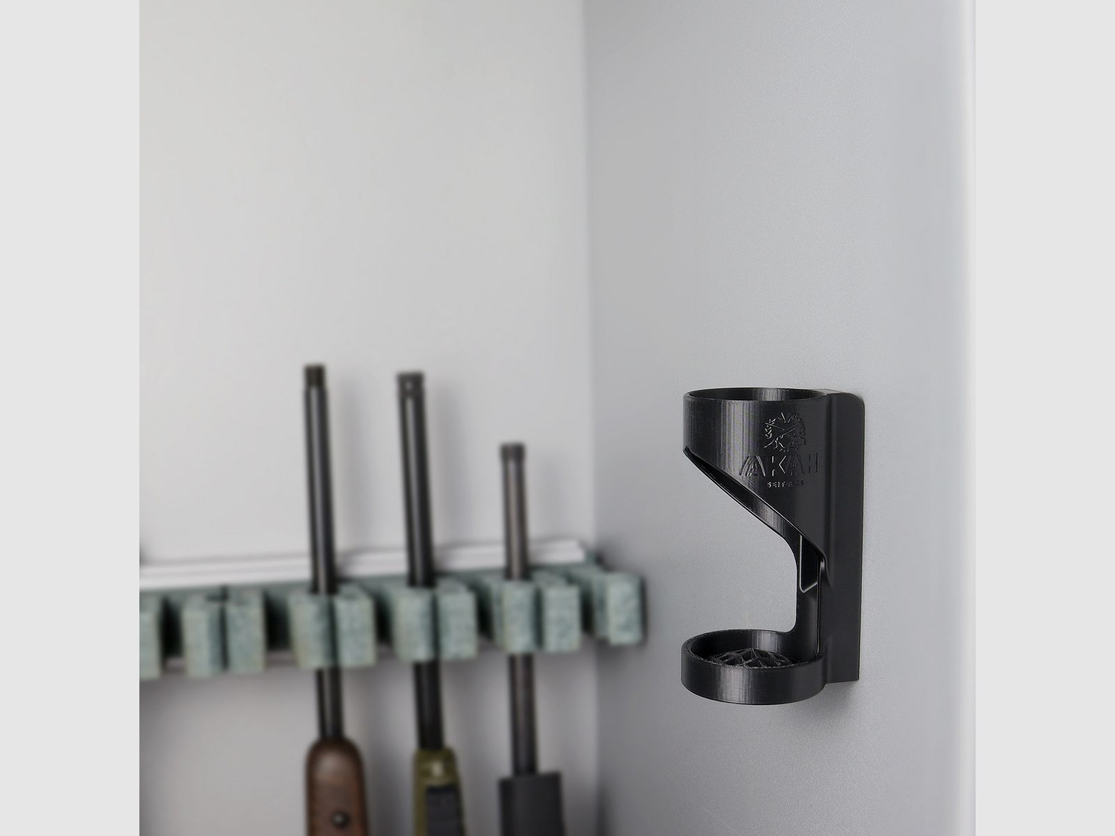 Support de silencieux AKAH Ø62 mm magnétique