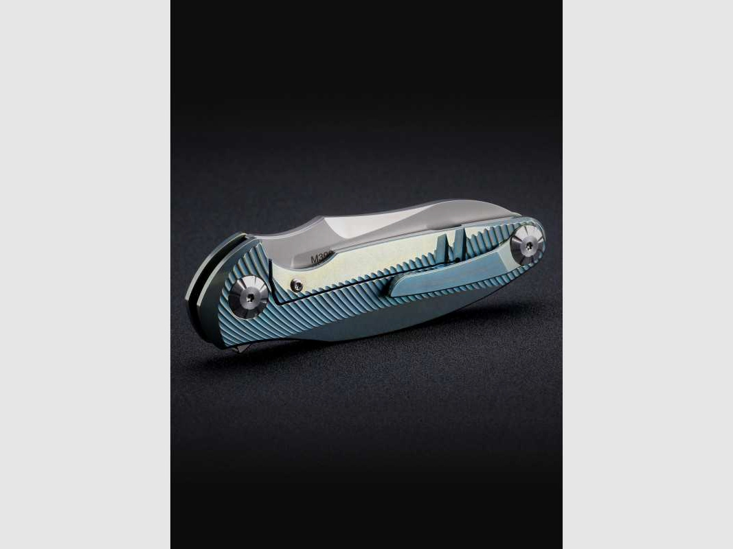 Rikeknife 1503-GB Taschenmesser Gold/Blau