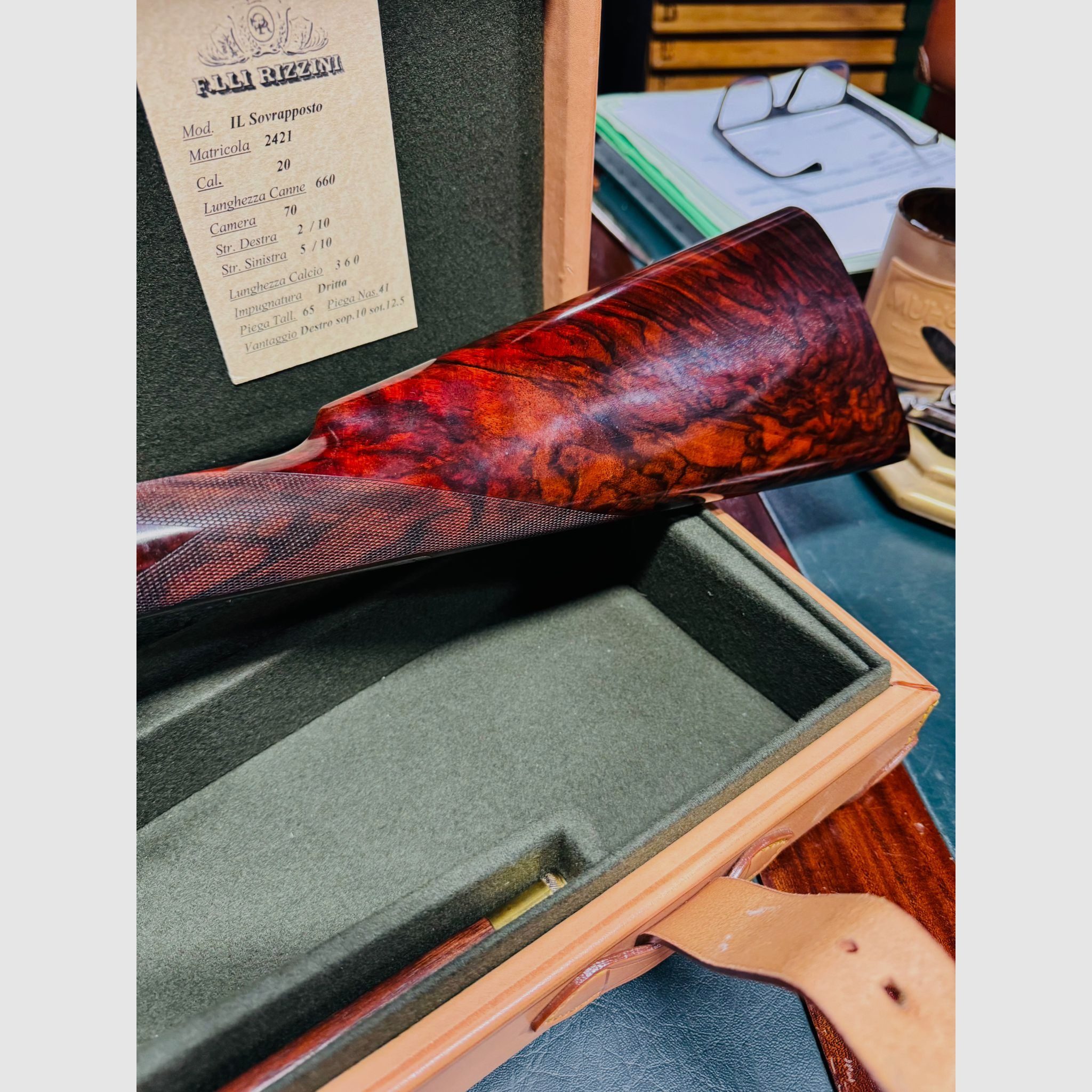 „IL“ Bockdoppelflinte Extralusso Kaliber 20 Marke Fratelli Rizzini di Magno, Bild 3 von 11