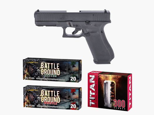 Firecracker set New Year's Eve Glock 17 Gen5 TOP