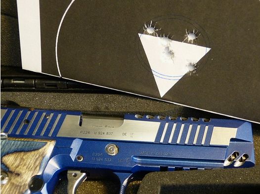 Sig Sauer P226 x-five Blue Moon Skeleton