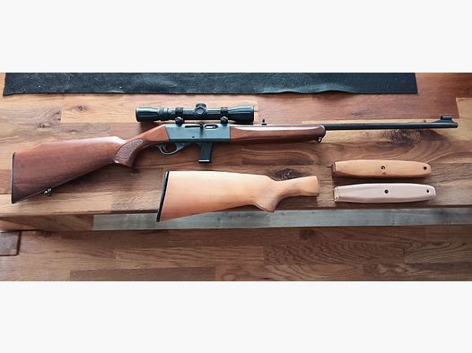 Anschütz 520/61 carabina semiautomatica, semiautomatica KK .22lr