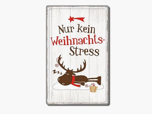 Gilde Schild Metall Hirschmotiv