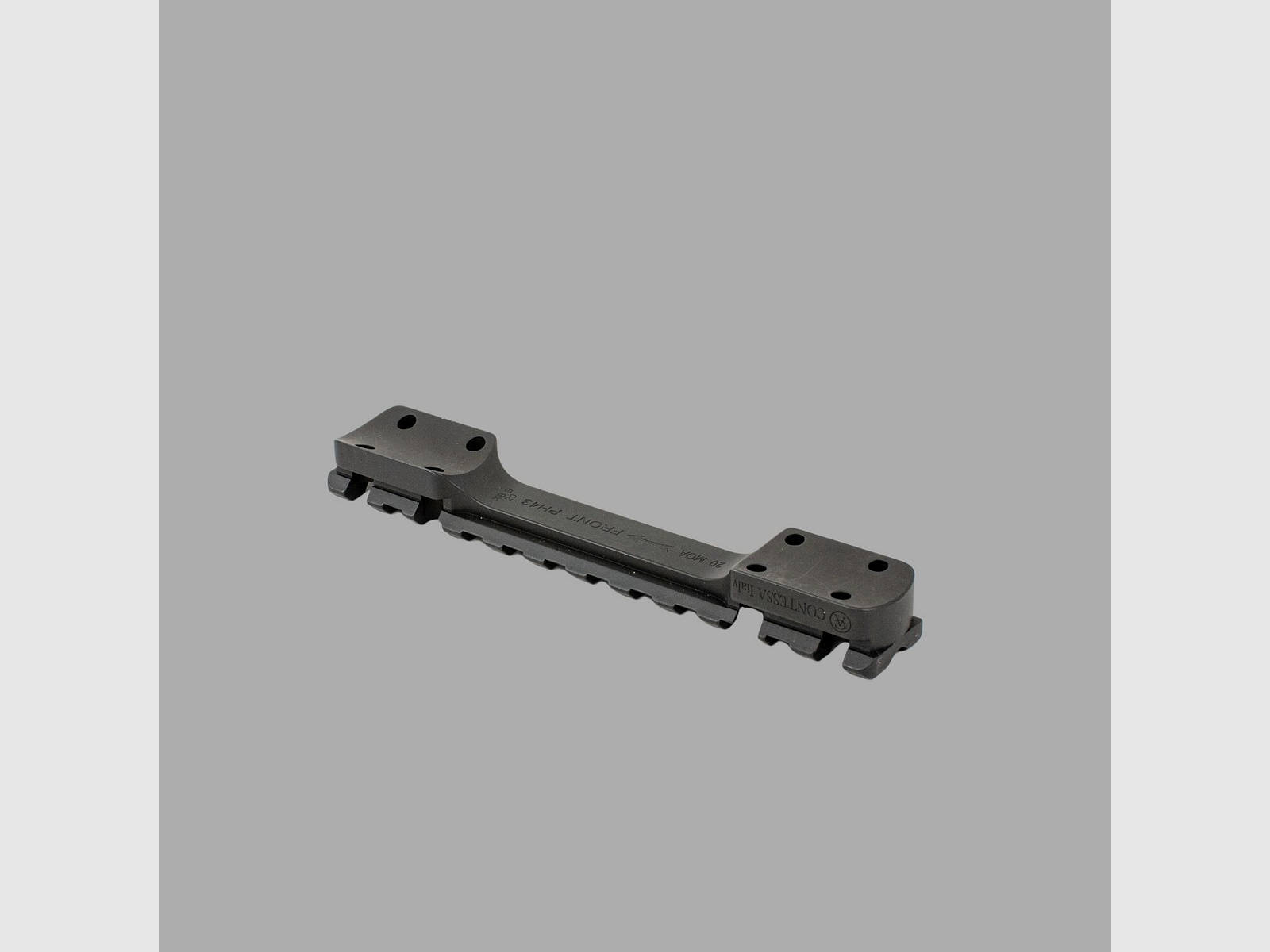 Geweer Doc Picatinny Weaver STAHL rail voor BROWNING X-BOLT SA (Short Action)