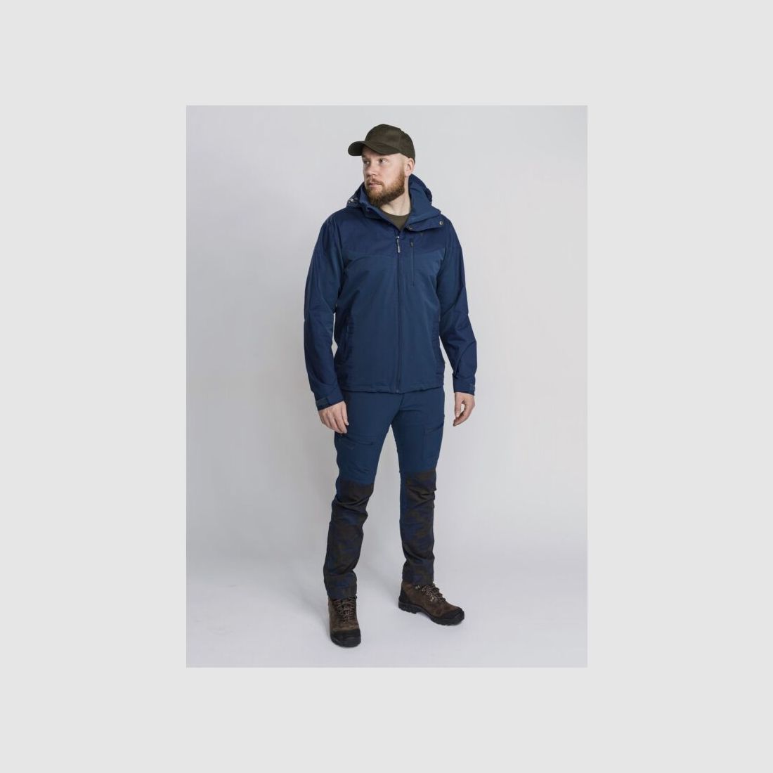 Pinewood Herren Outdoorjacke Finnveden Hybrid Dark Dive