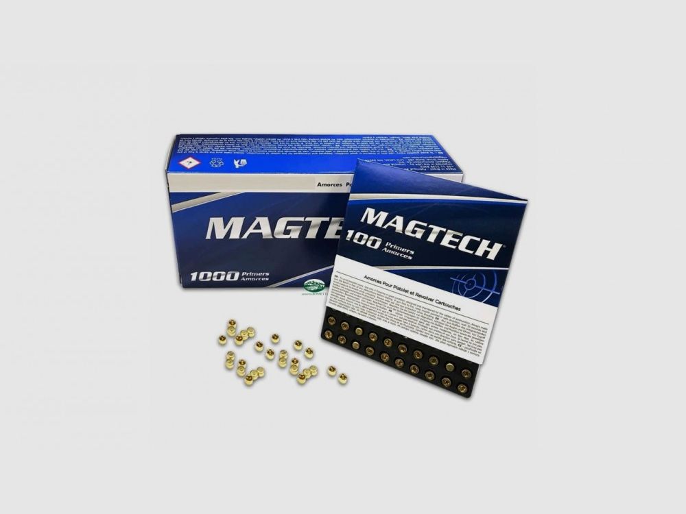MAGTECH Zündhütchen große Gewehrzündhütchen 9 1/2 konf 100 Stk