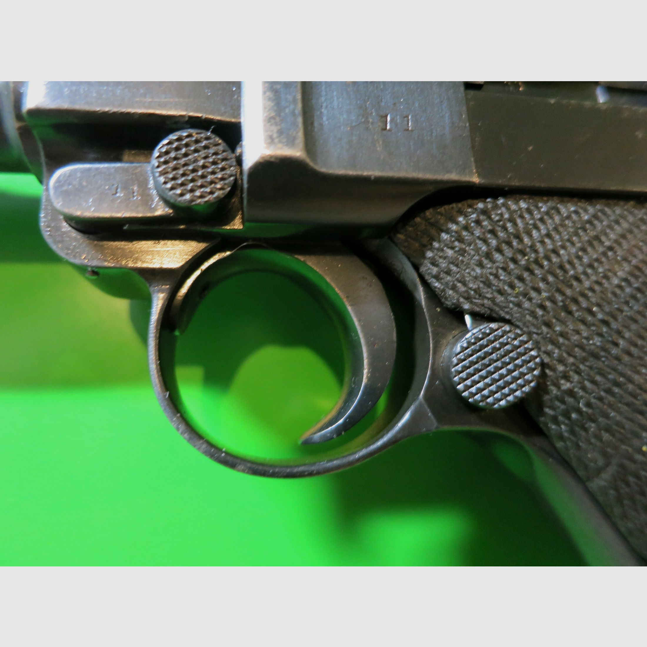 Deutsche Waffen- und Munitionsfabriken (DWM) 1918 , lange Pistole 08 P08, Ari P08 (Artillerie), 9 mm Luger     #48