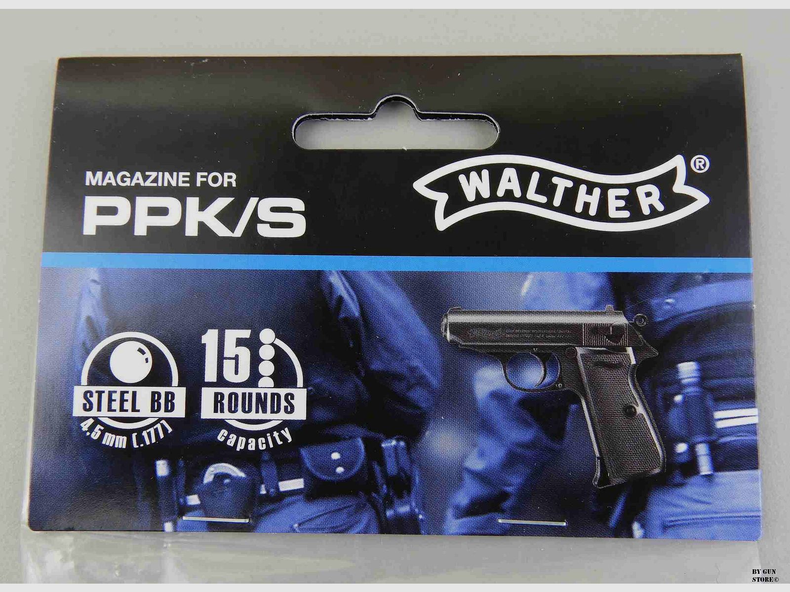 Magazines for Walther PPK/S 15 round Steel BB, image 2 of 2