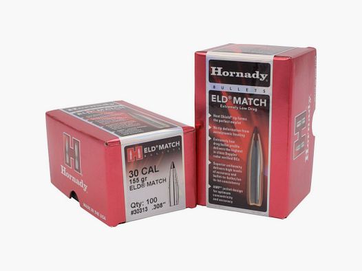 HORNADY Geschosse Kal.30 ELD M 155 GR