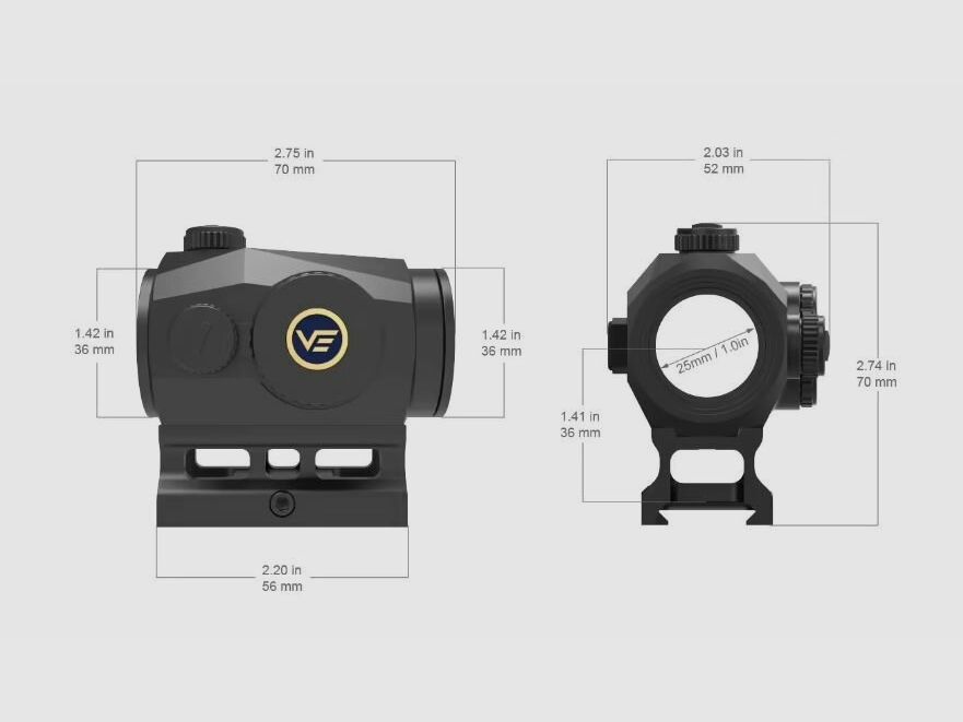 Vector Optics Scrapper 1x25 Solar, afbeelding 9 van 9