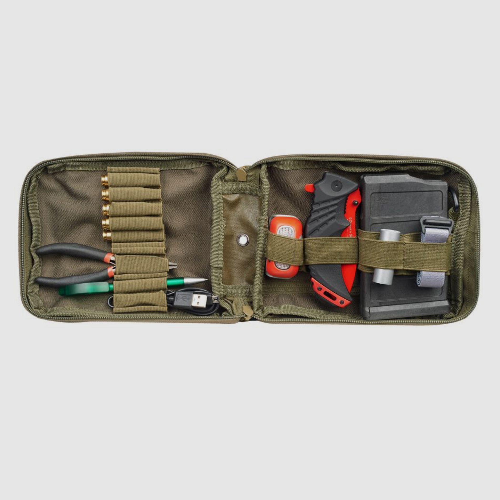 Torba na akcesoria Bergara rozmiar L z zaczepami na naboje
