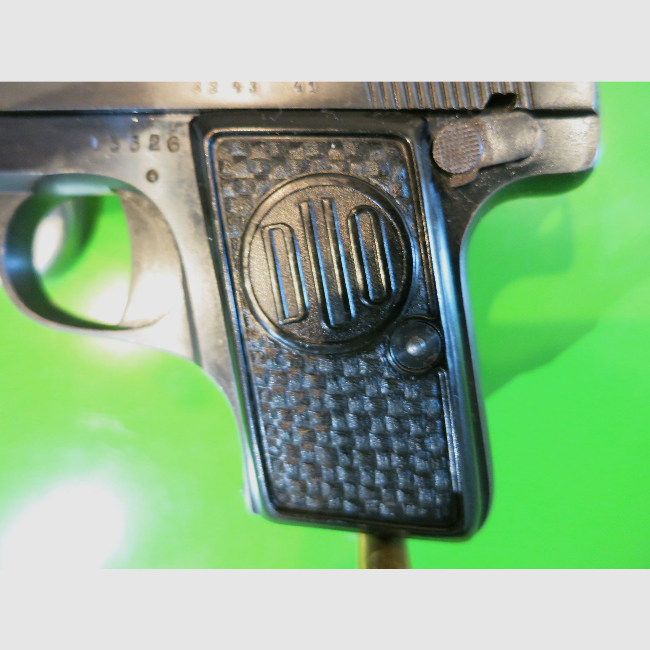 Semi-automatic pistol, CZ Brünner Waffenwerke - F. Dusek DUO 6.35 mm (Pistol Z), 6.35mm Browning #42-