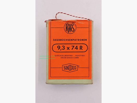 RWS (WZd.Fa.Rottweil) cartouches de fusil 9,3x74R