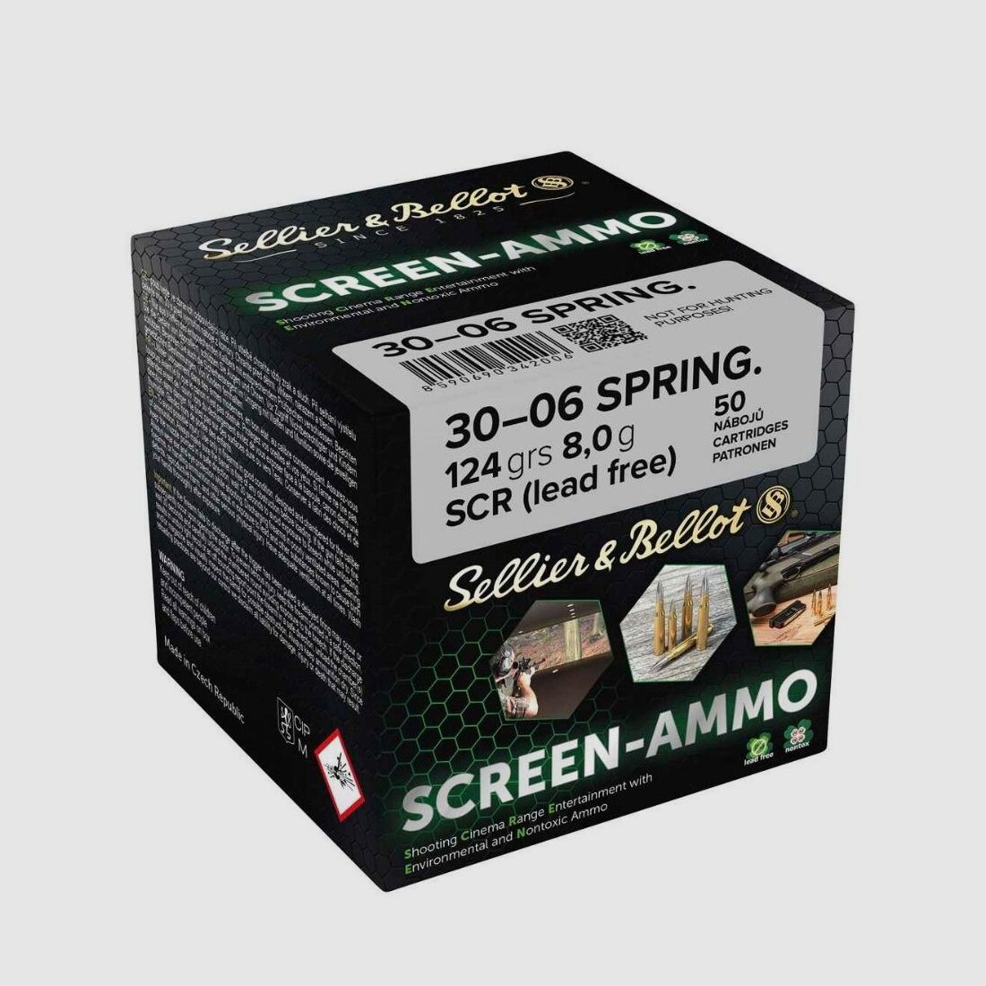 Sellier & Bellot Screen SCR Zinco 124grs. .30-06Spring
