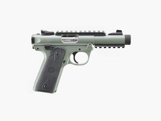 Ruger MARK IV 22/45 TACTICAL .22 LR 4.4"/11.18CM ELITE JUNGLE CERAKOTE 1/2"-28