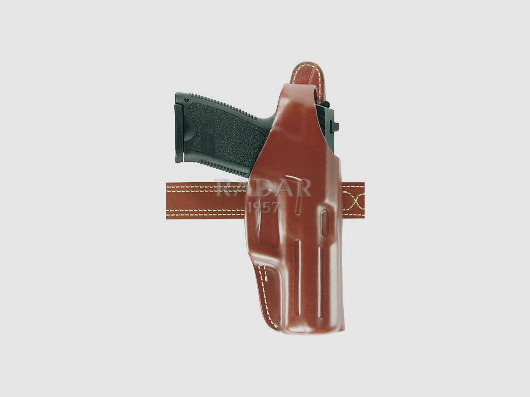 RADAR LEATHER BELT HOLSTER FOR 44 MAGNUM 4"