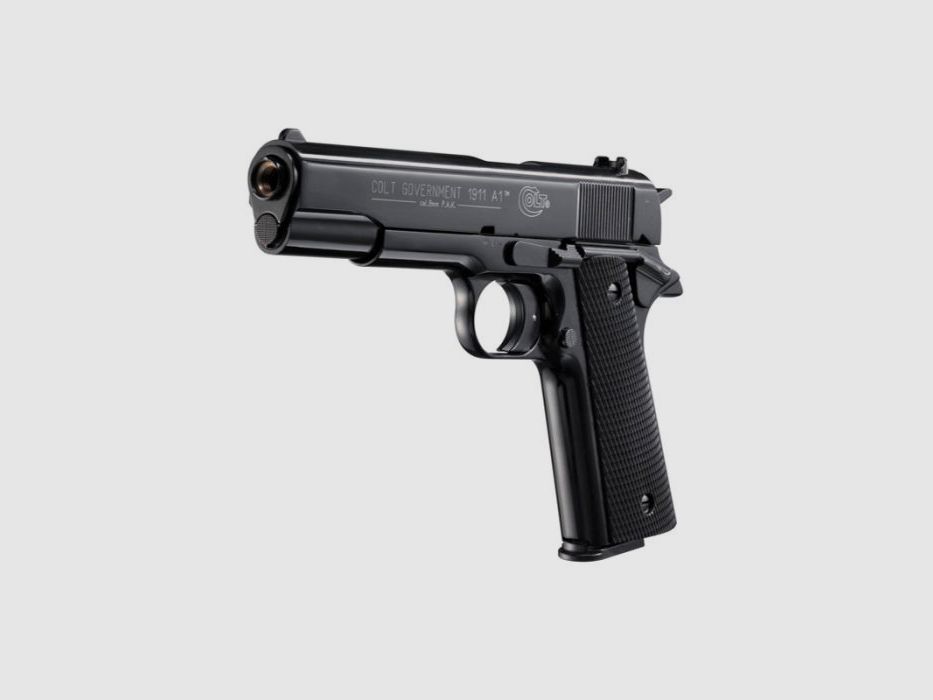 Colt Government 1911 Pistolet de signalisation bronzé 9mm PAK, image 3 sur 4