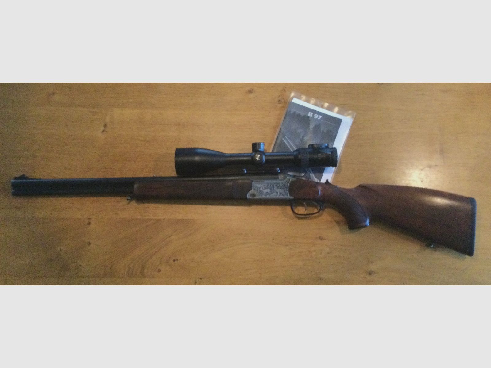 Blaser 97 Bergstutzen 6.5x57 R. 8x57 IS links
