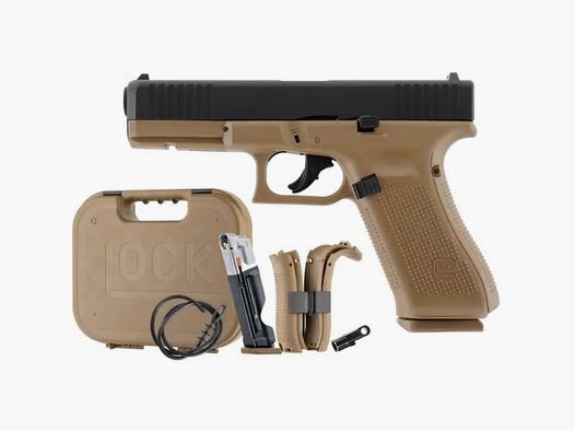 Glock 17 Gen5 T4E French Army Edition RAM Pistole cal.43 "Neu" 820x Paintballs 