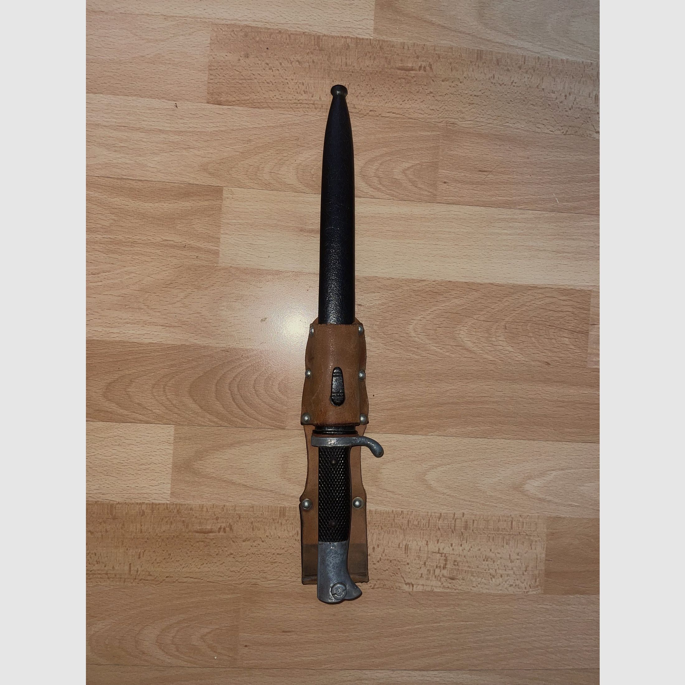 Ausgeh-Bajonett K98 Seitengewehr ALCOSO Solingen