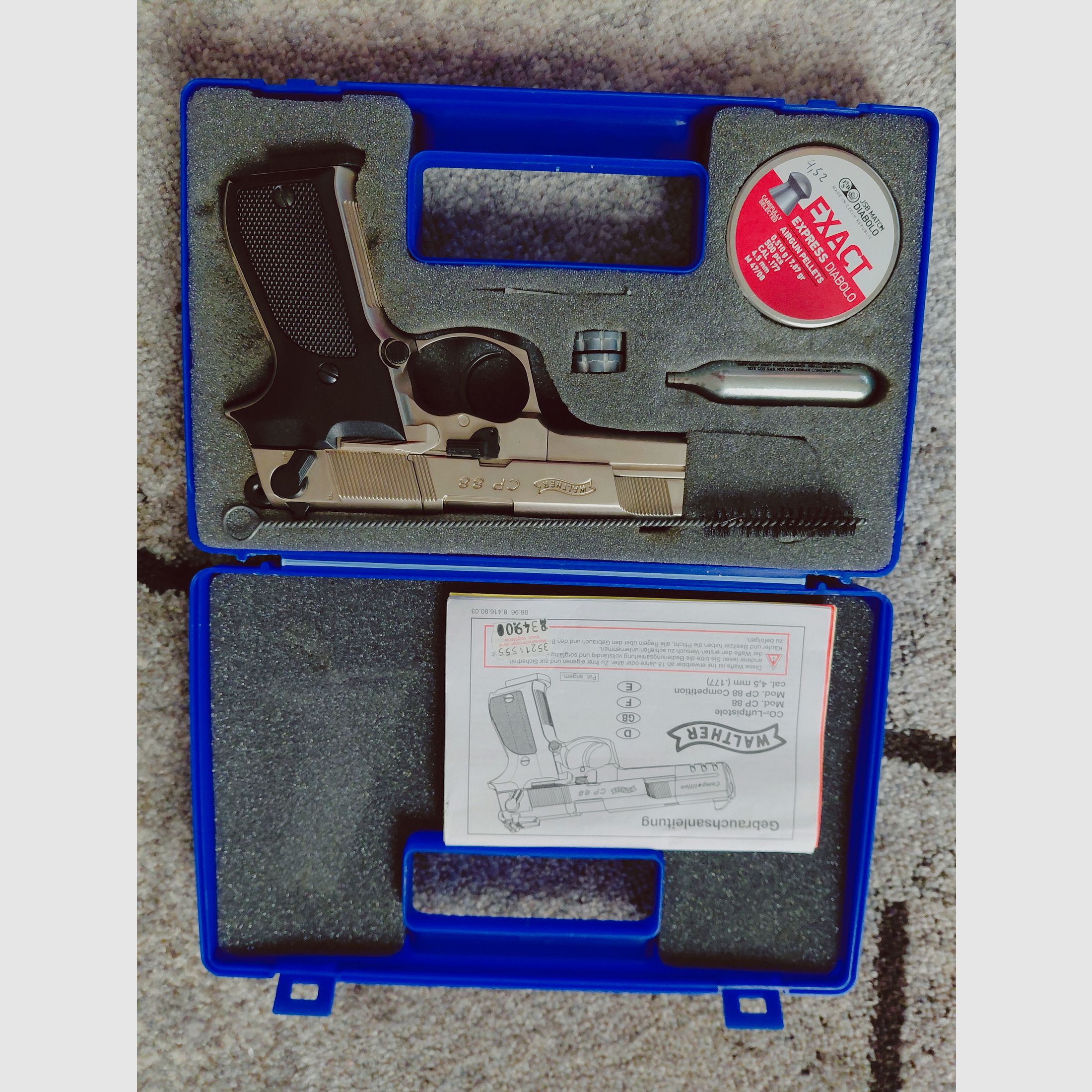 Walther CP88 Luftpistole 4,5mm