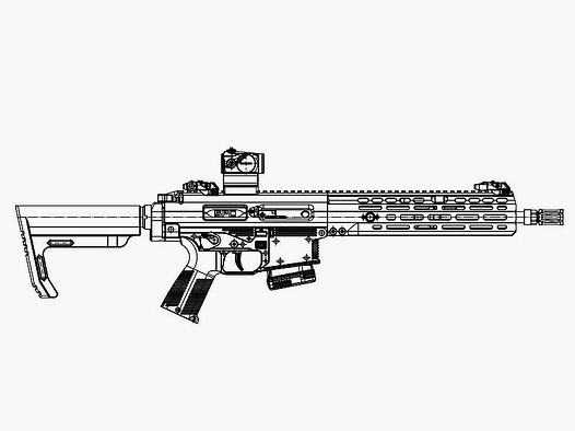 B&T SPC223, ohne Aimpoint