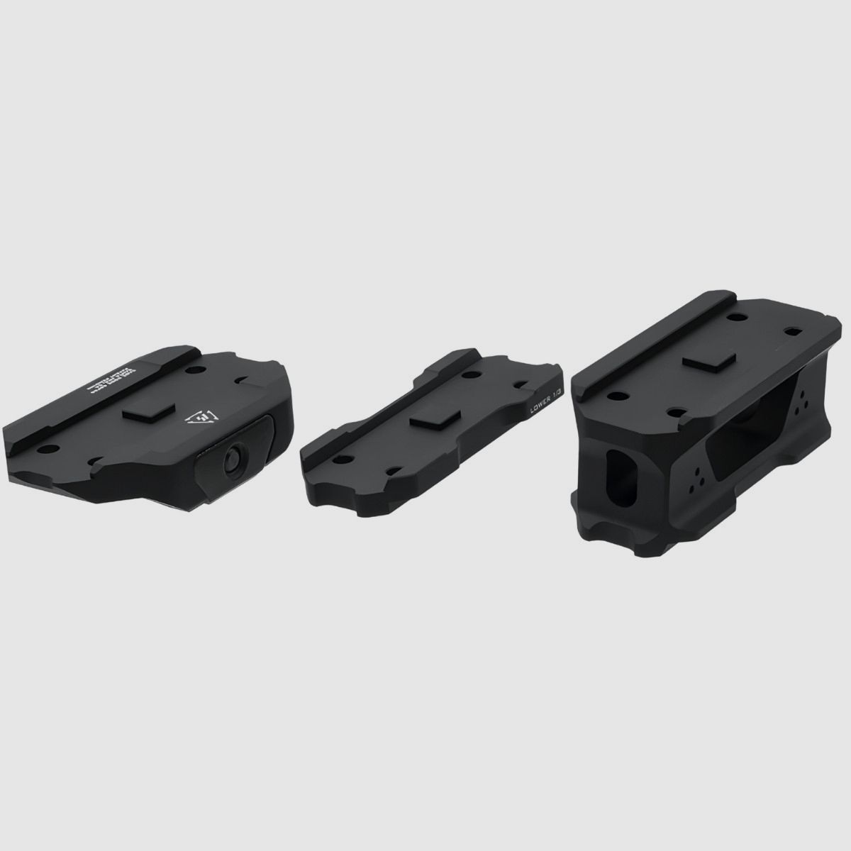 Strike Industries – Low-Profile Red Dot Sight Riser – Black – SI-T1-RISER-BK, image 3 of 5