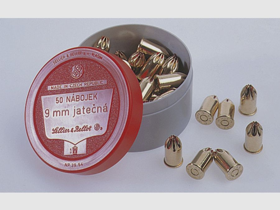 MUNICION MATADERO S&B CL.9MM JAT RED