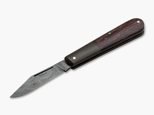 Taschenmesser Barlow Integral Leopard-Damast Messer legal führen §42a konform