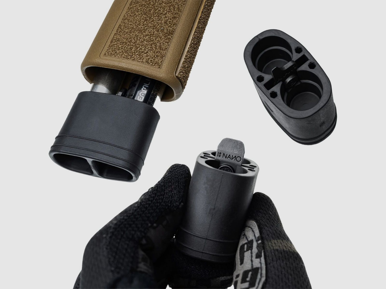 B5 Systems - Wkładka do chwytu AR15 BLK GRP-1457, zdjęcie 3 z 3