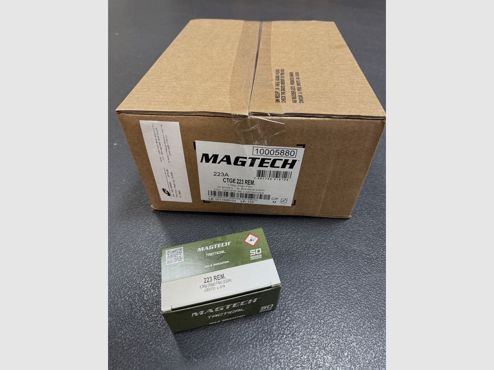 Magtech .223 Rem. 55grs - 1000 stuks / 50 verpakt