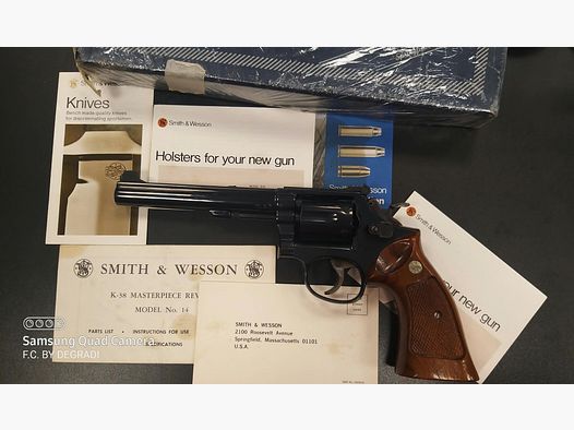 SMITH&WESSON K38 MASTERPIECE MODEL 14-3