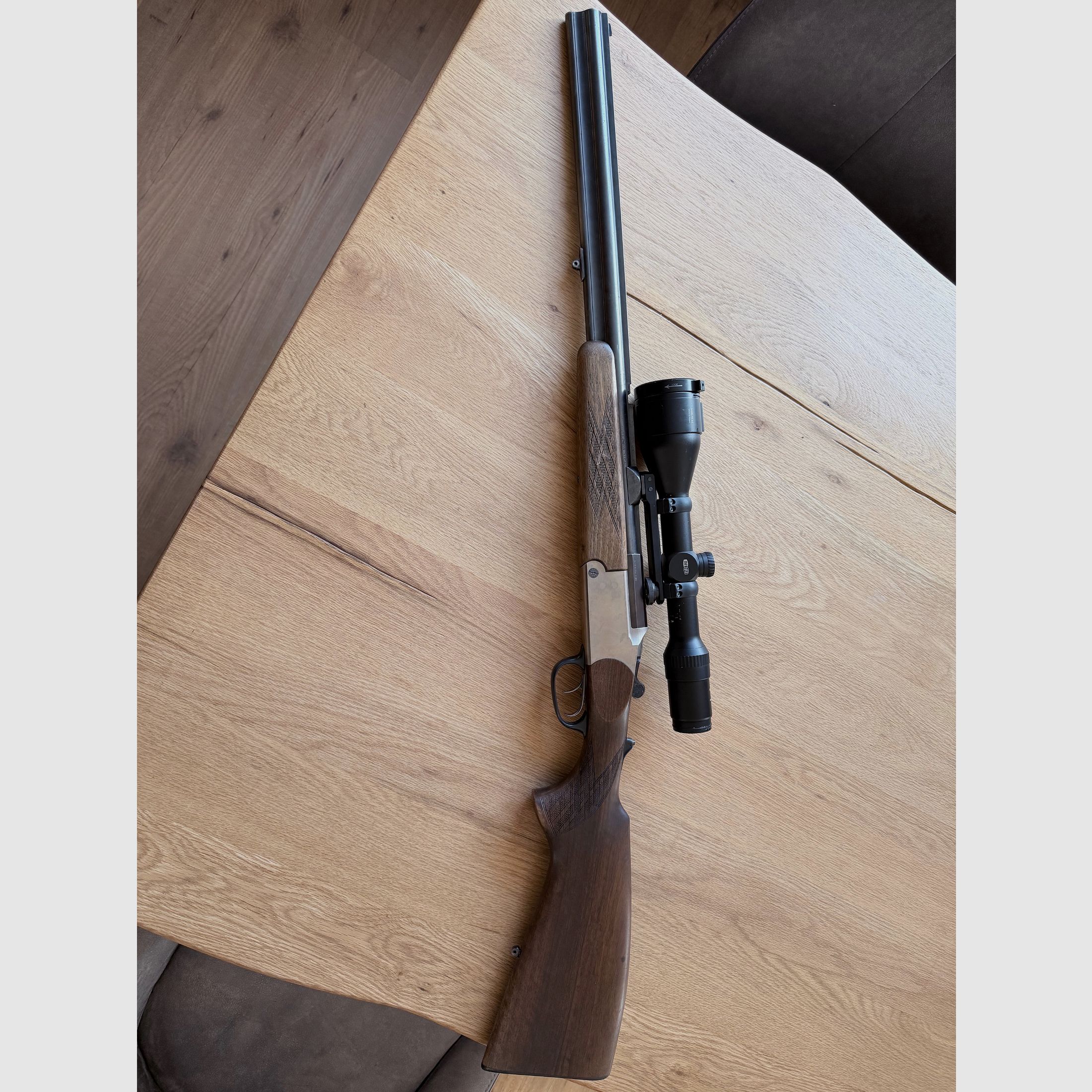 Blaser ES67 nei calibri 7x65R e 12/70 ESL 22 Hornet Meopta Meostar R1. 3-10X50