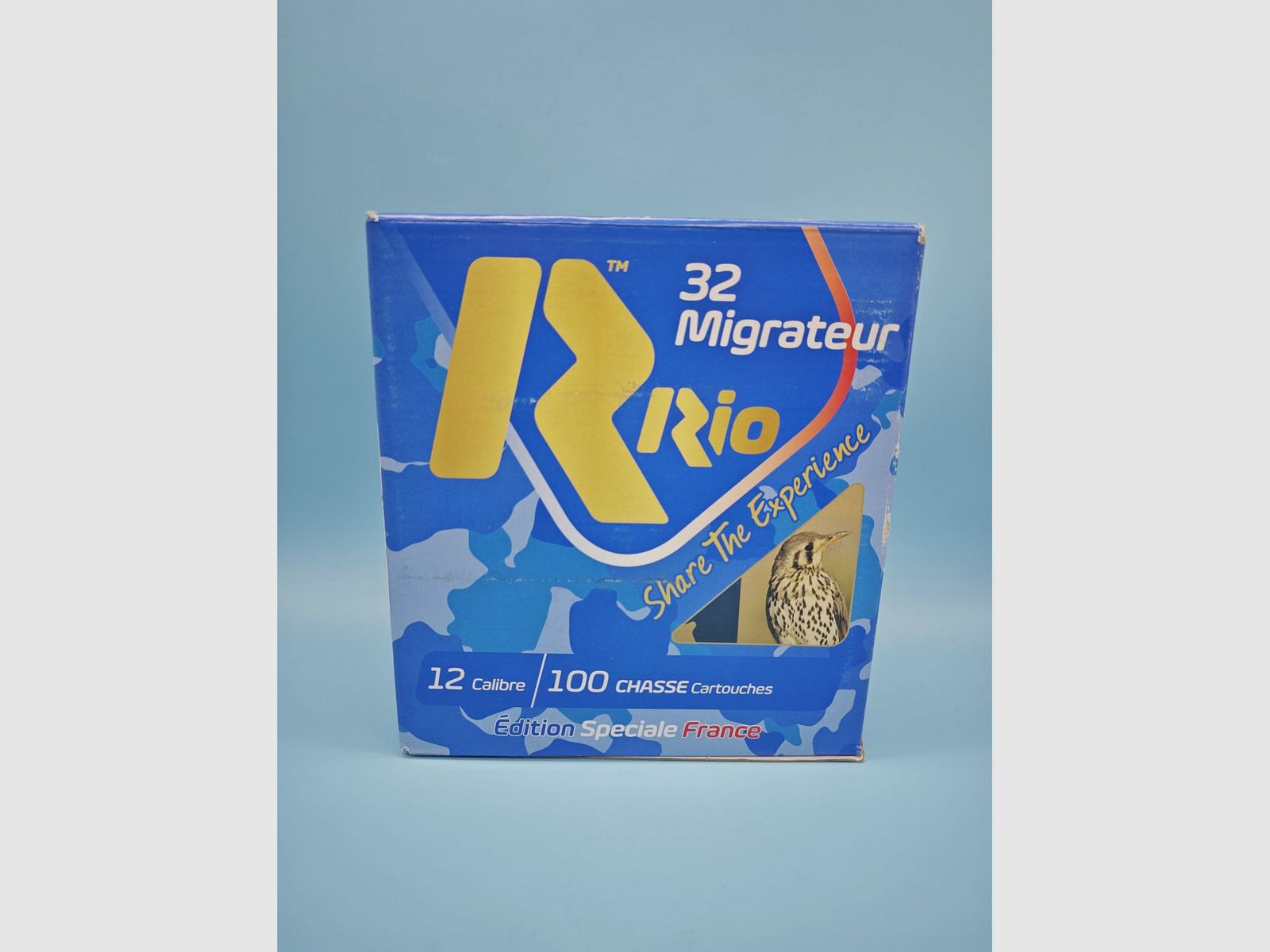 100 Patronen RIO Kal. 12/70 Pack Migrateur 32 BJ PB 8 - Sonderausgabe Frankreich, Bild 1 von 2