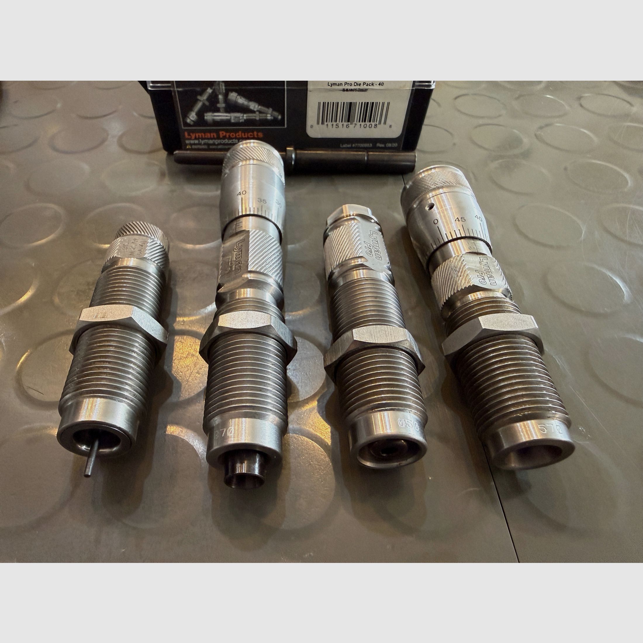 Lyman Pro Die Pack Matrizenset 40 S&W 