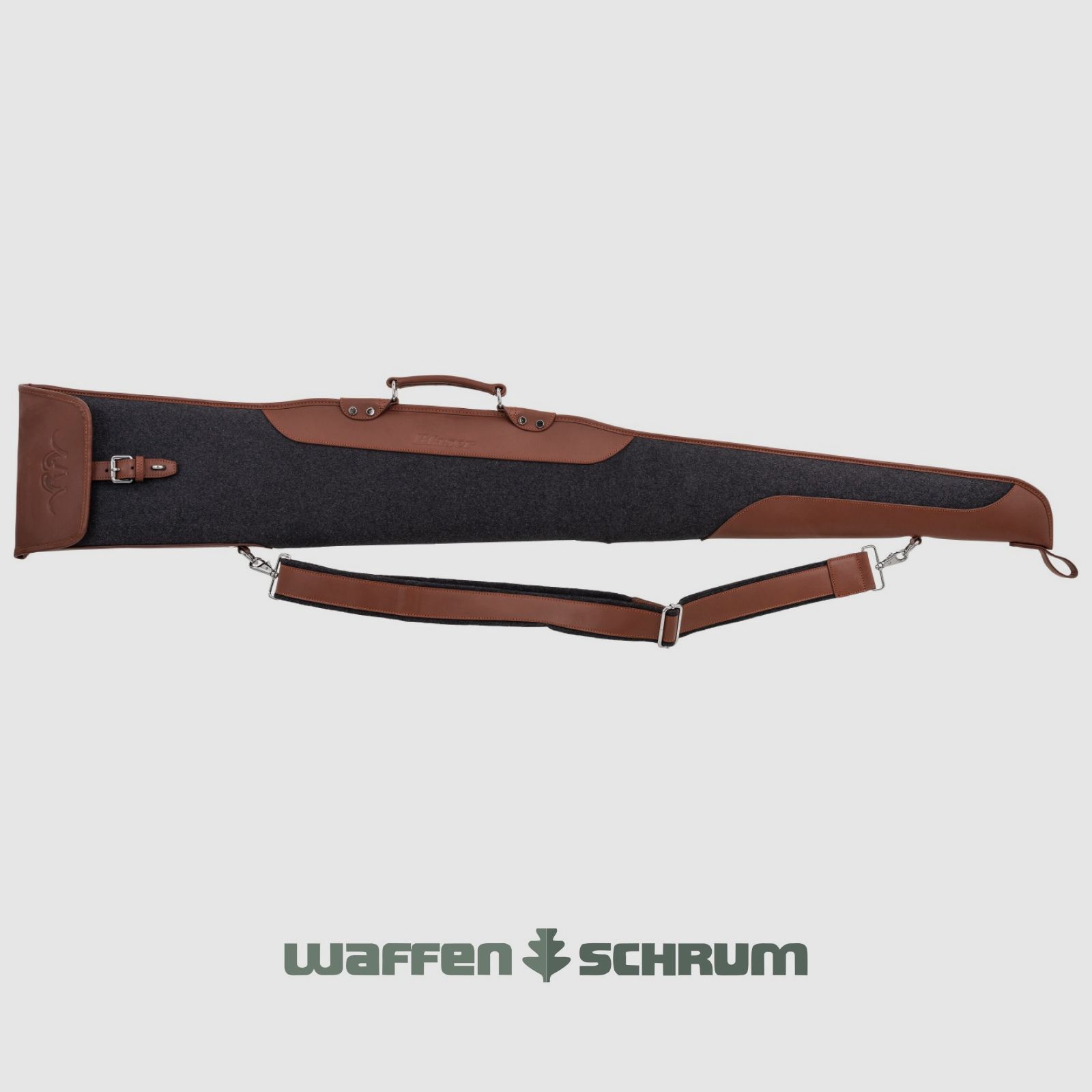 Blaser shotgun case Loden 135cm - Gray/Brown