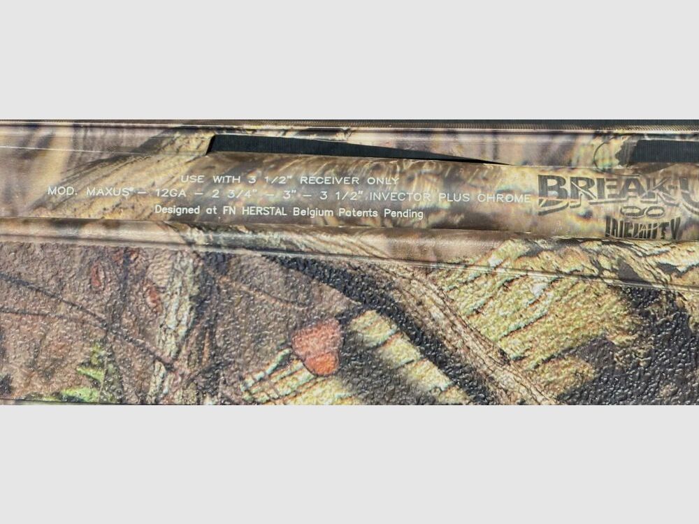 Browning Maxus Camo 12/89