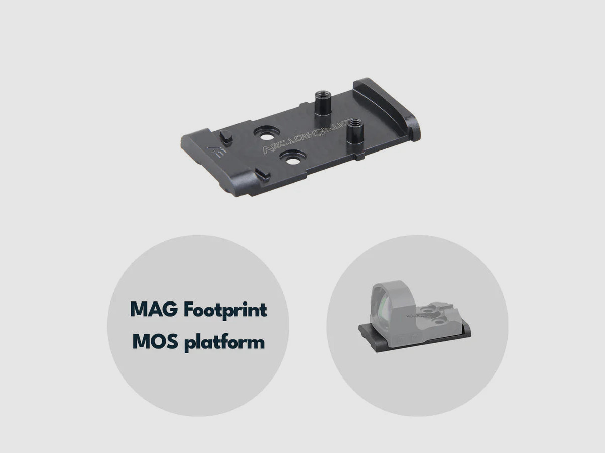 Vector Optics SCFRM-16 Glock MOS Montage für MGT (SHIELD) Footprint