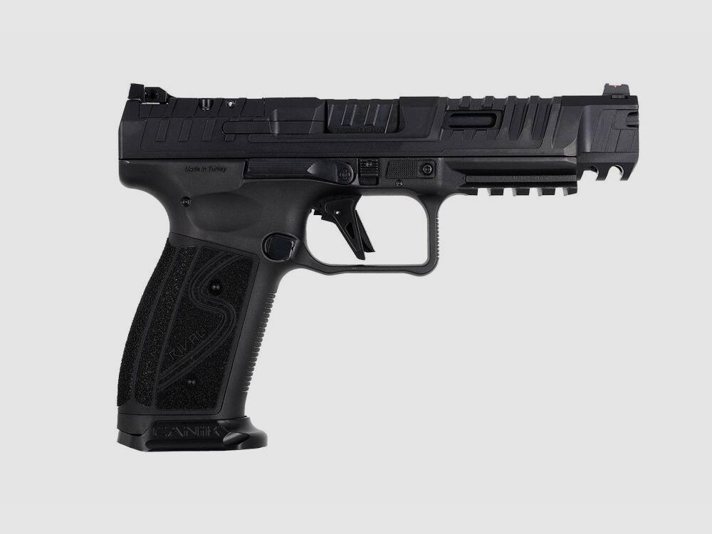 CANIK Armes Supérieures CANIK SFx RIVAL-S NOIR SAO Cadre en Acier Pistolet 9 mm Luger