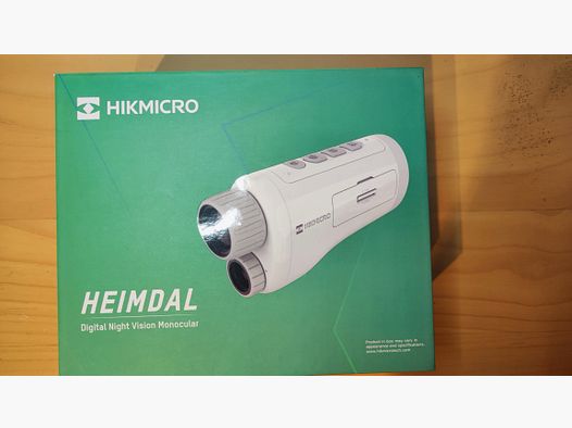 HIKMICRO HEIMDAL H4D digitales Nachtsichtgerät – wie neu 