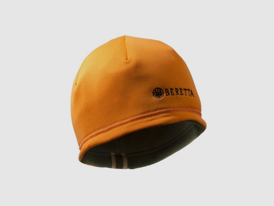Beretta Wendebeanie, Dunkelgrün / Orange #BC471, Bild 5 von 8