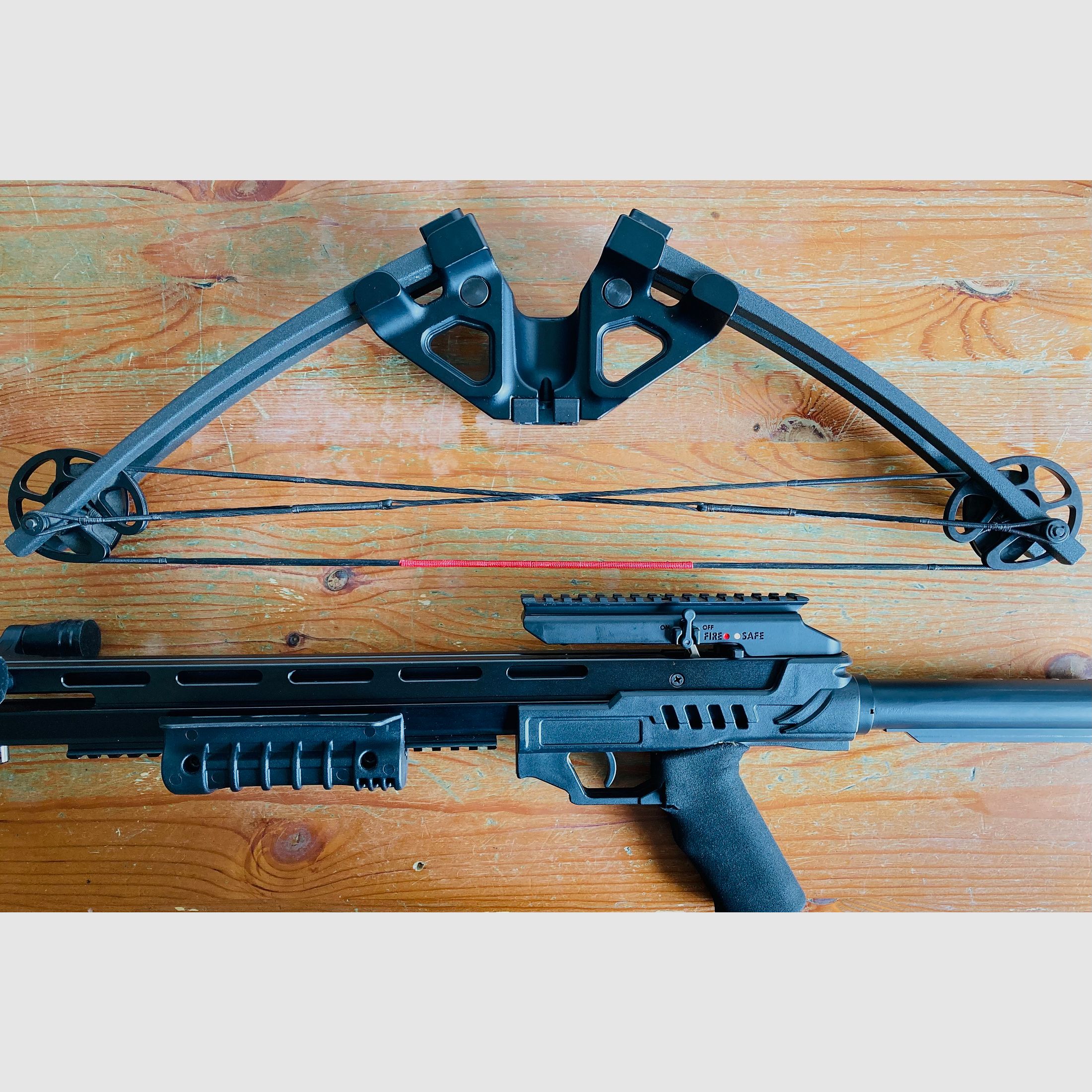 Man Kung Stalker XB52 Schwarz 185 lbs 370 fps 