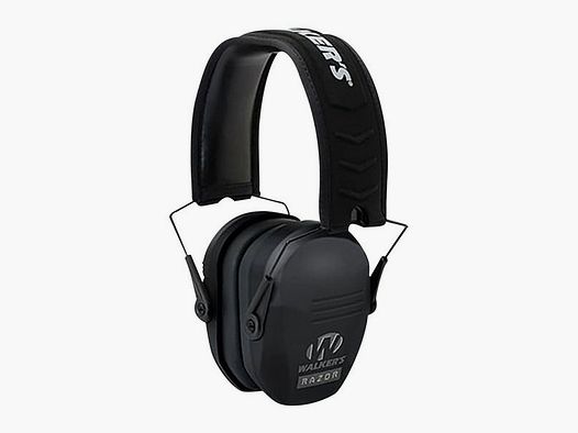 WALKERS GAME EAR RAZOR SLIM PASSIVE MUFFS-BLACK