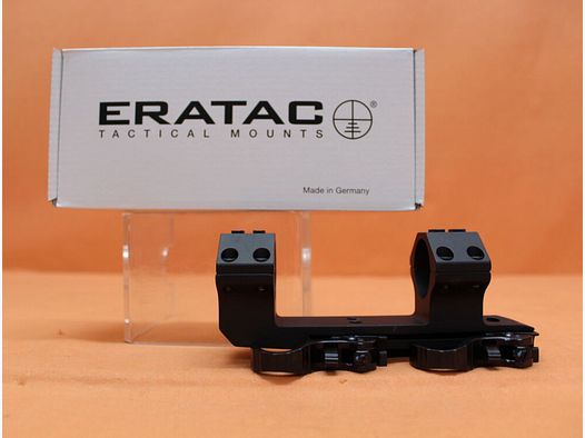 Recknagel Era-Tac QD Block Mount 30mm (T4023-0022) 2" extended, aluminum black, height=22mm for Picatinny profile