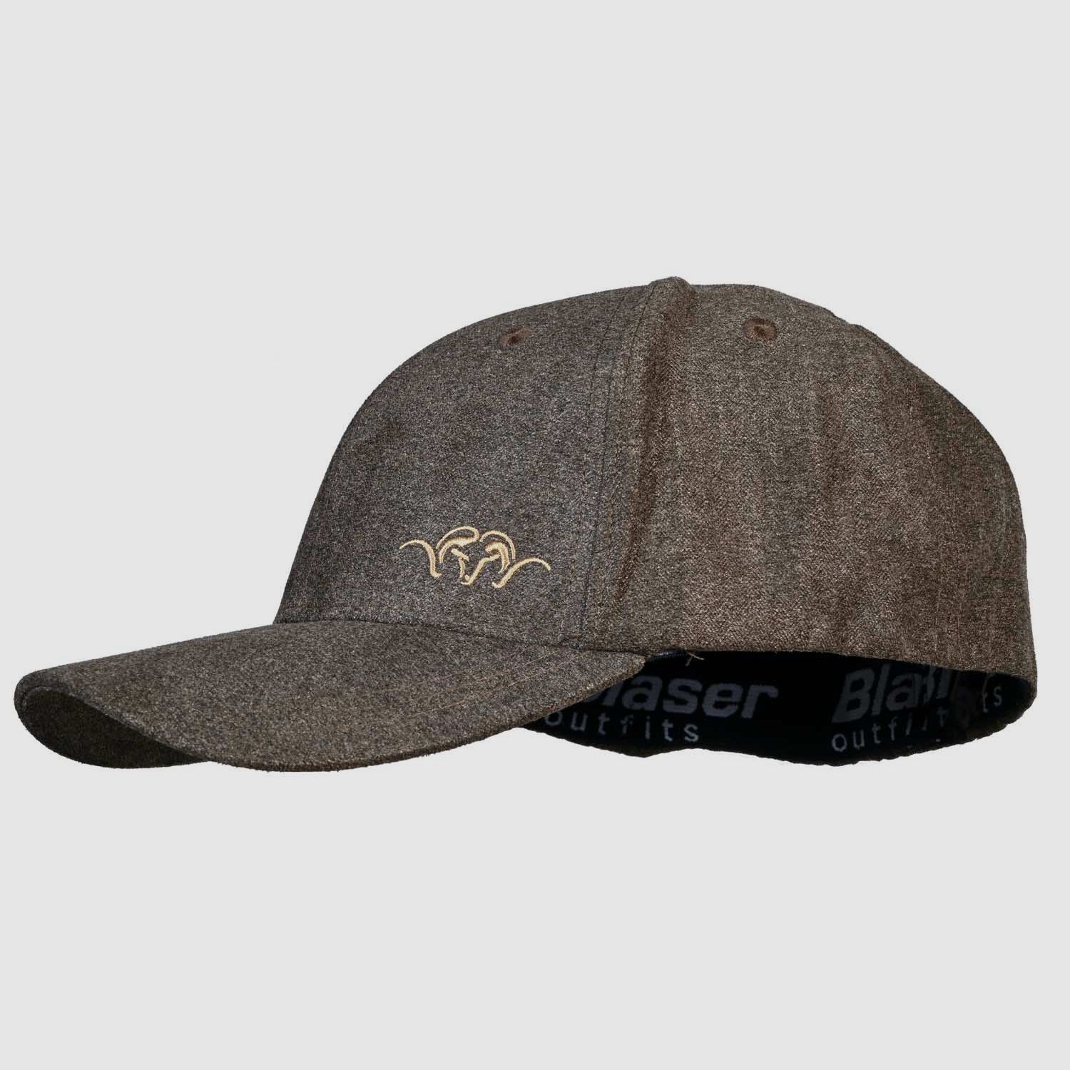 Blaser Cap Vintage 21 Oliv mélange / schwarz