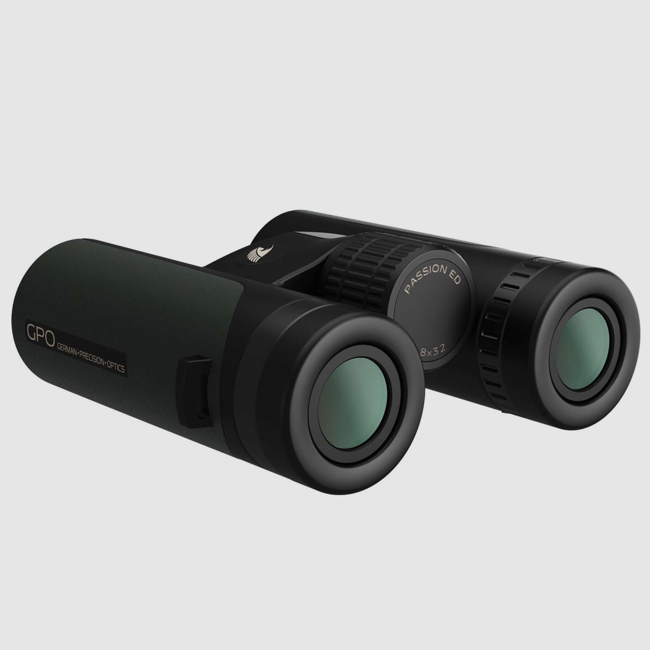 GPO B301 Binocolo Passion ED 8x32 Verde con accessori Birdwatching Osservazione della natura 50110001