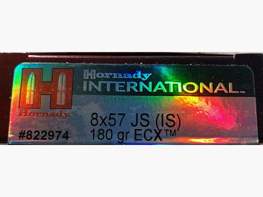 Hornady ECX -bleifrei- 180grs